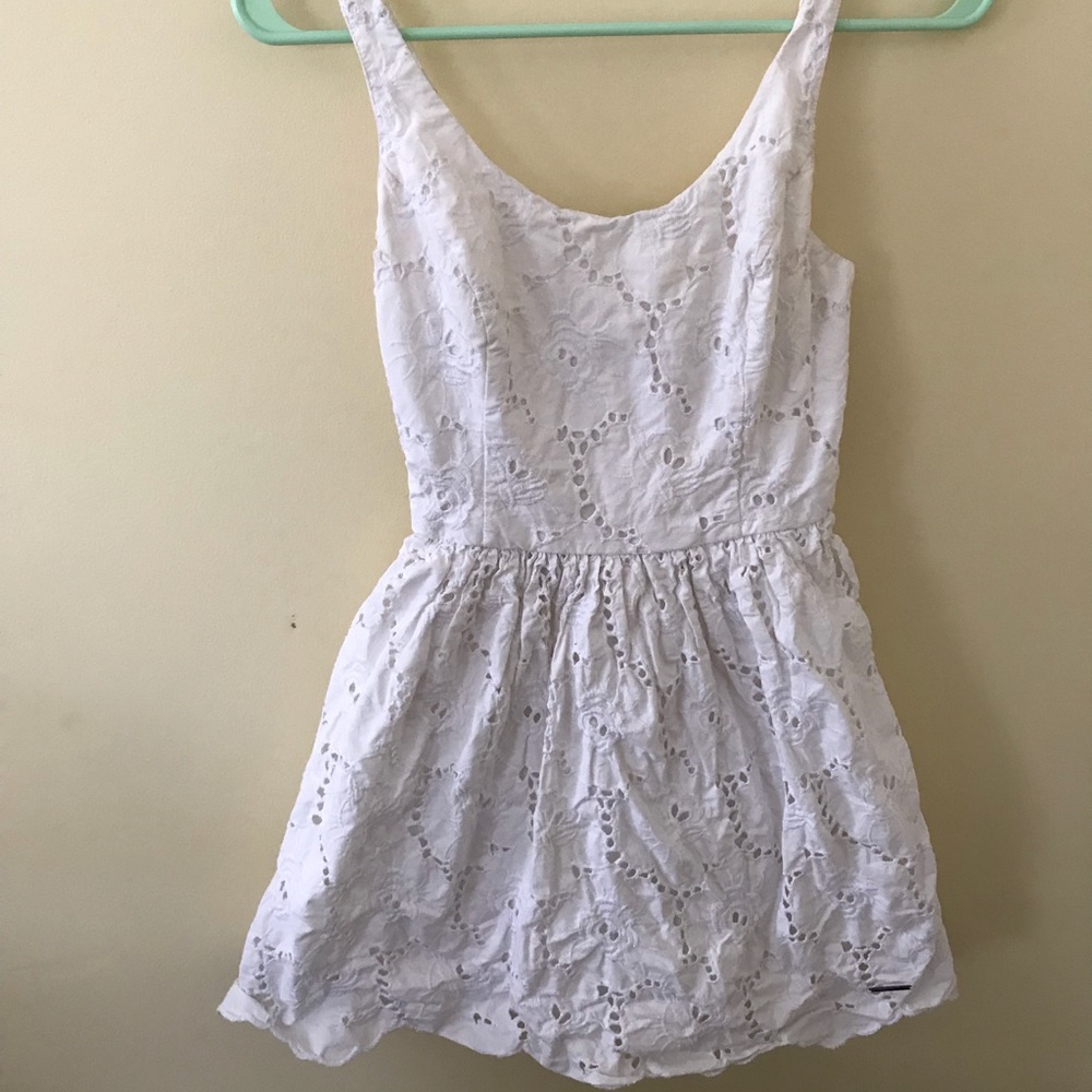 Abercrombie White Lace Dress
